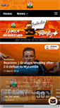 Mobile Screenshot of barnetfc.com